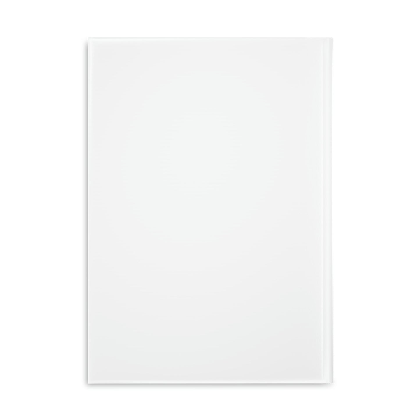 Chiller A White Hardcover Notebook with Puffy Covers