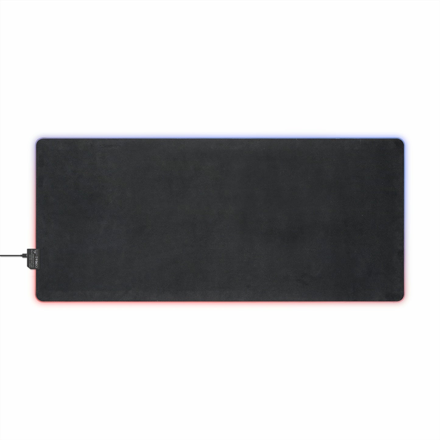 Chiller A Black LED Gaming Mouse Pad