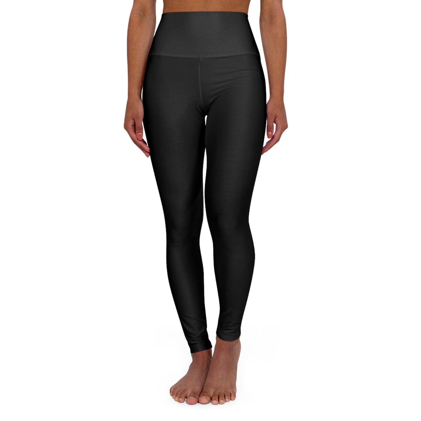 Chiller A Black High Waisted Yoga Leggings