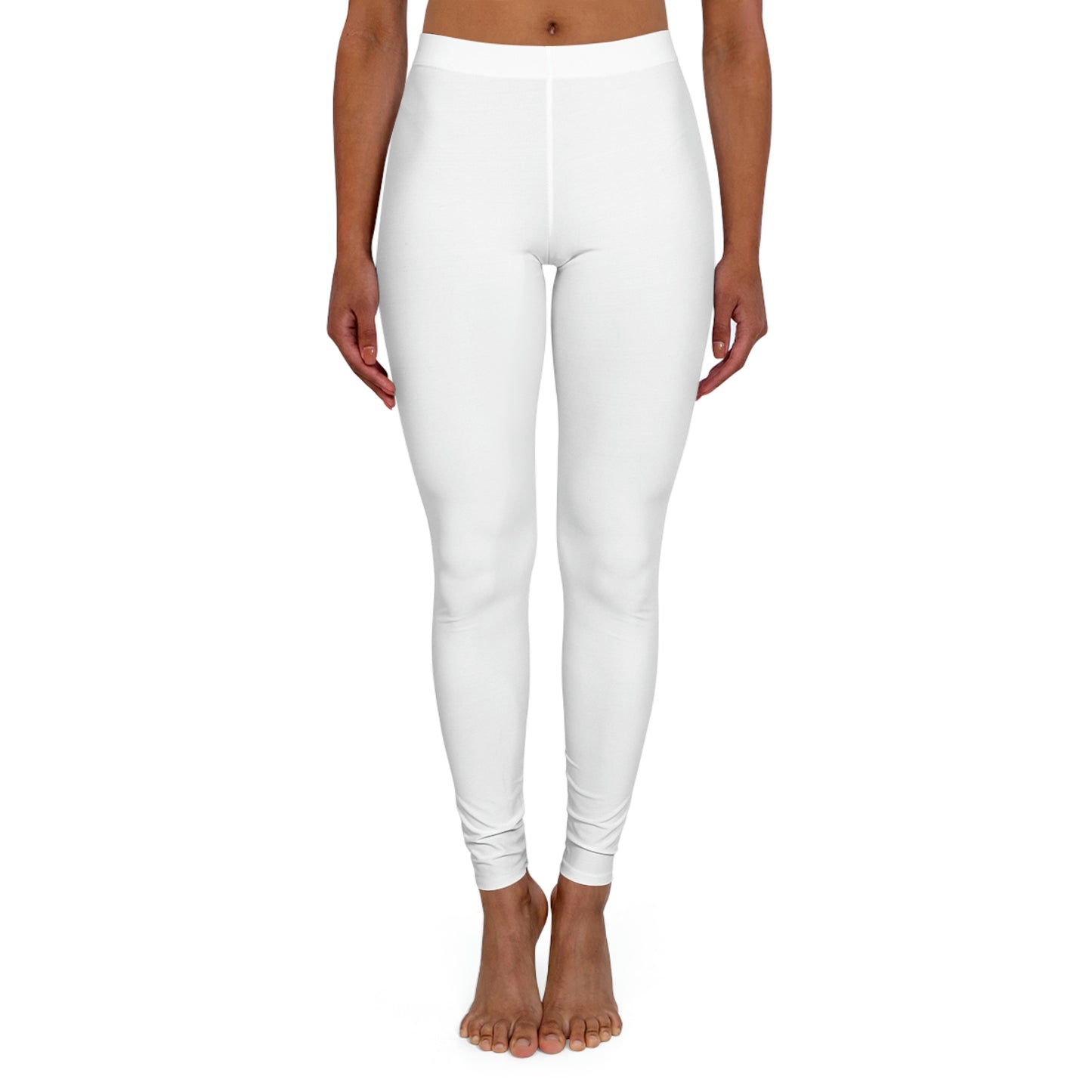 Chiller A Women's White Spandex Leggings