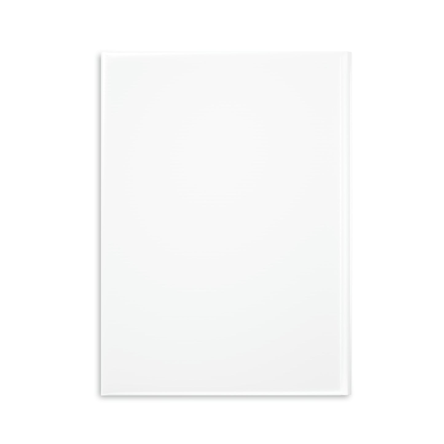 Chiller A White Hardcover Notebook with Puffy Covers