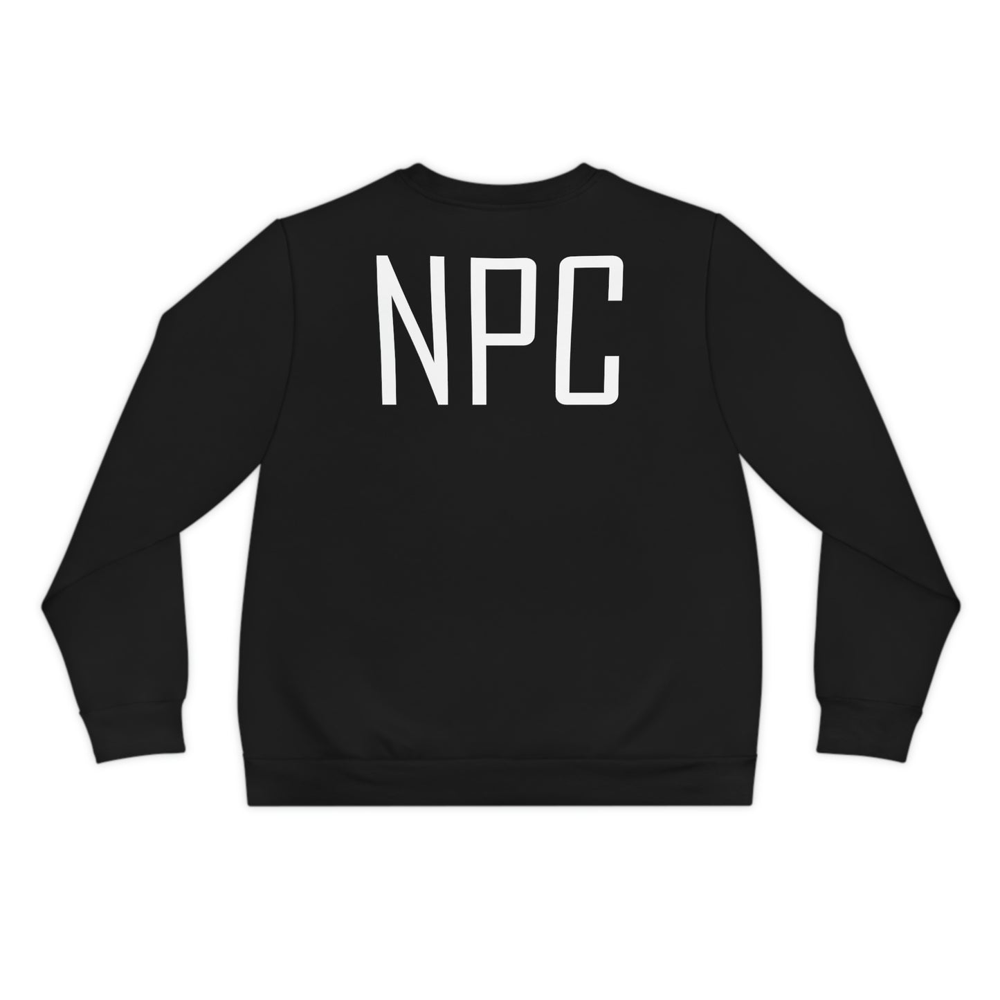 NPC Black Lightweight Sweatshirt (AOP)