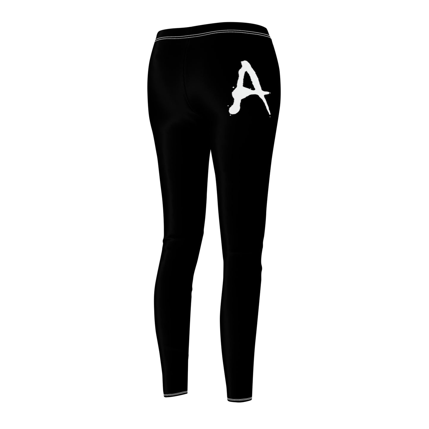 Chiller A Women's Black Cut & Sew Casual Leggings