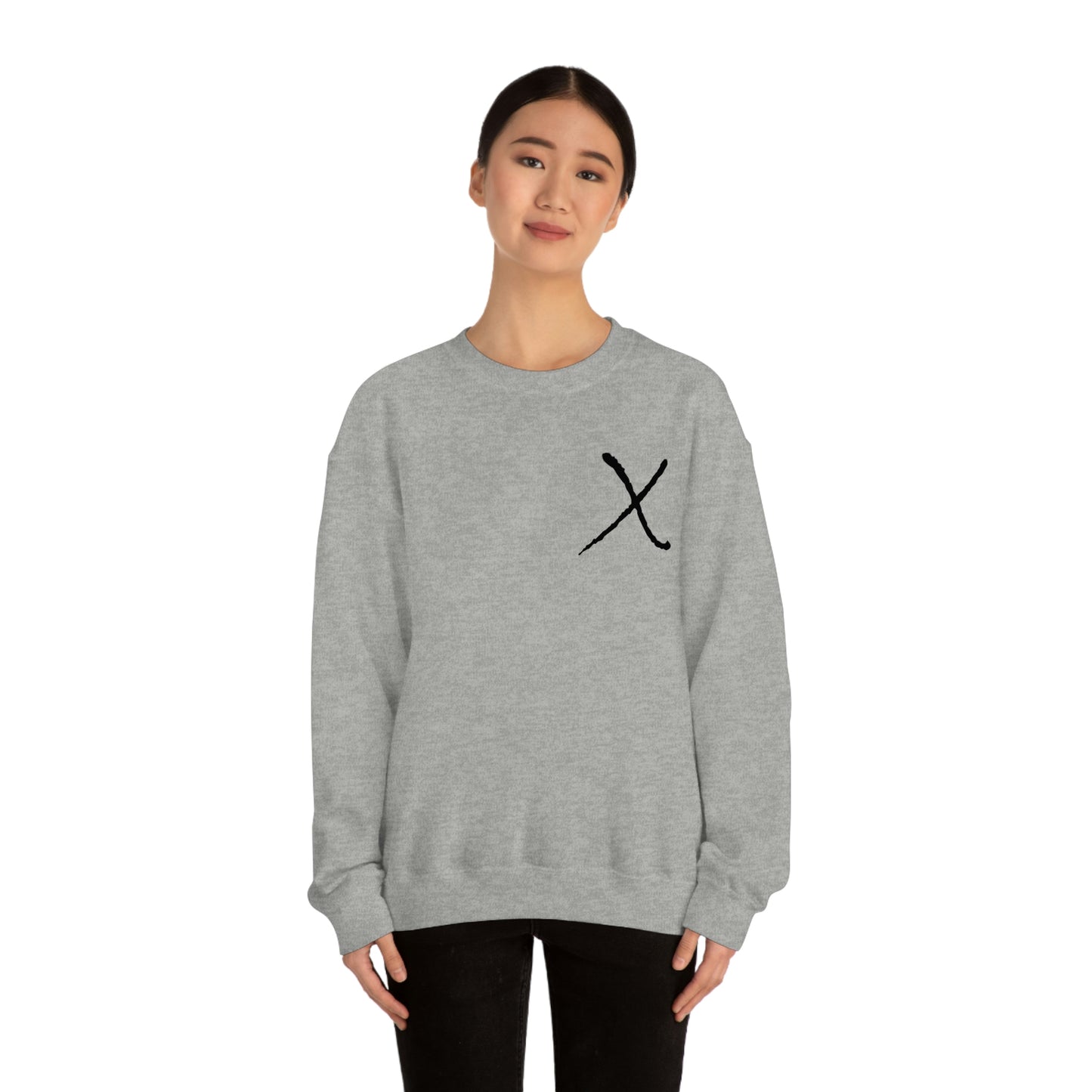 X Mark Unisex Heavy Blend™ Crewneck Sweatshirt