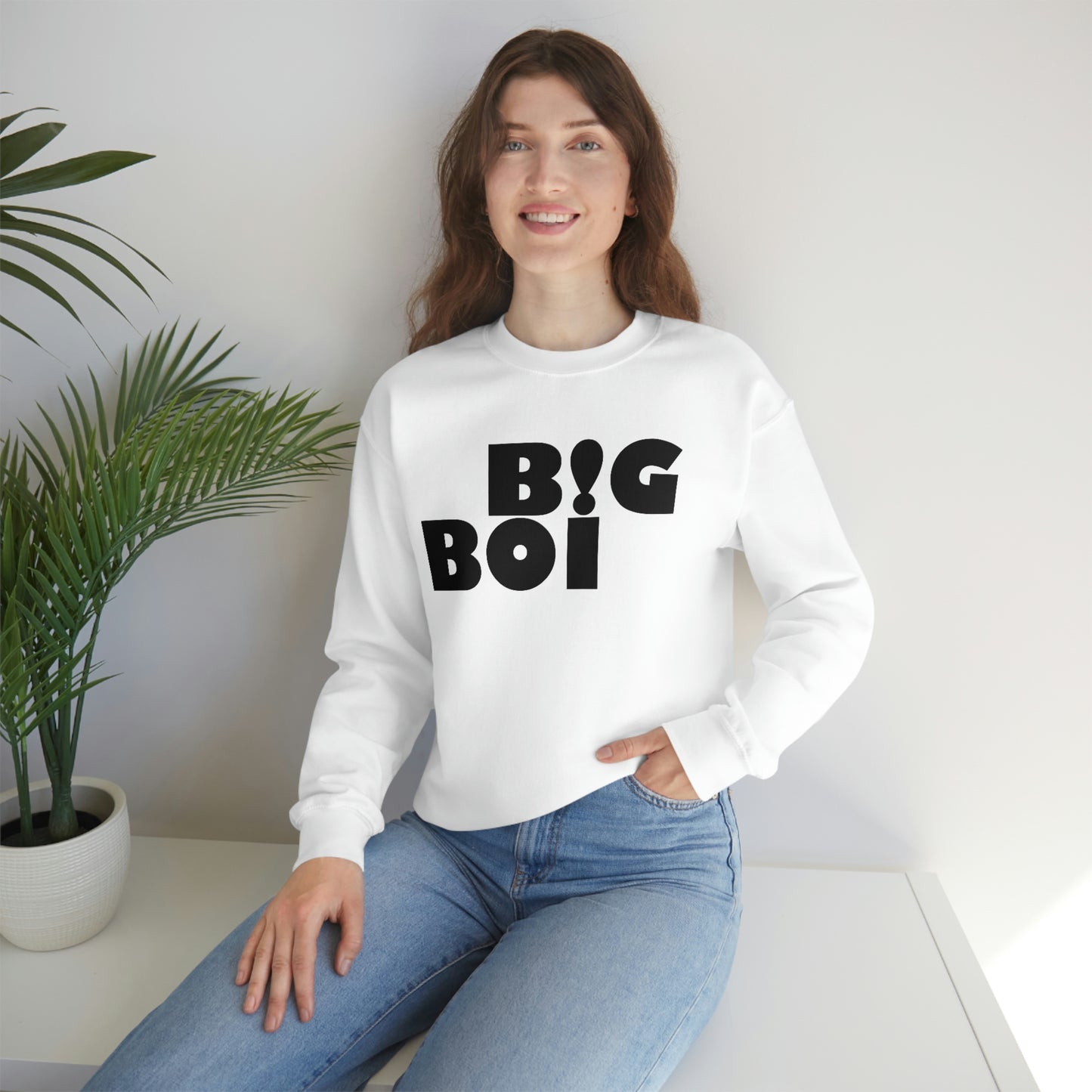 B!G BOI Unisex Heavy Blend™ Crewneck Sweatshirt