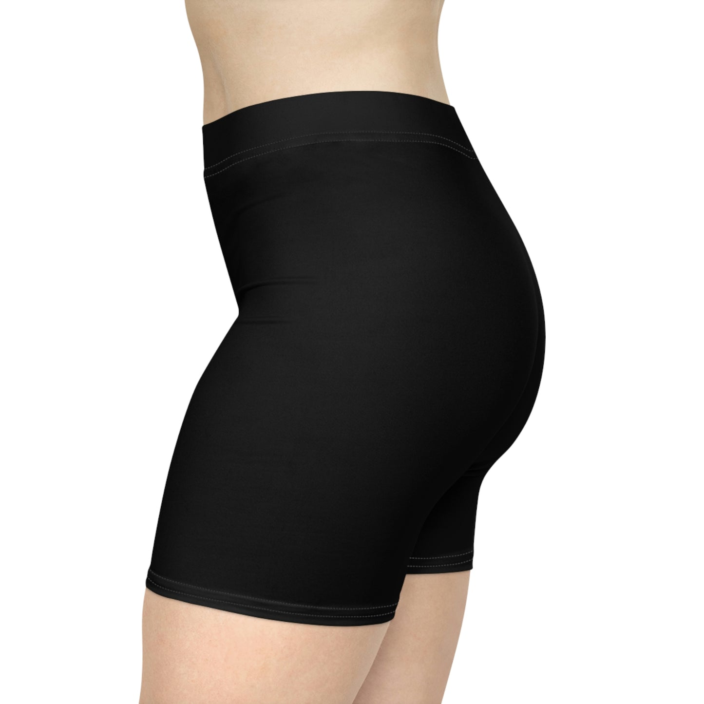 Chiller A Women's Black Biker Shorts