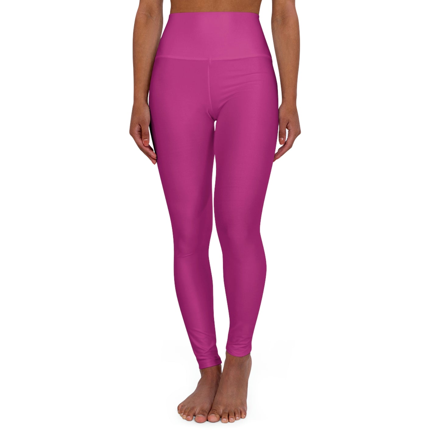 Chiller A Pink High Waisted Yoga Leggings