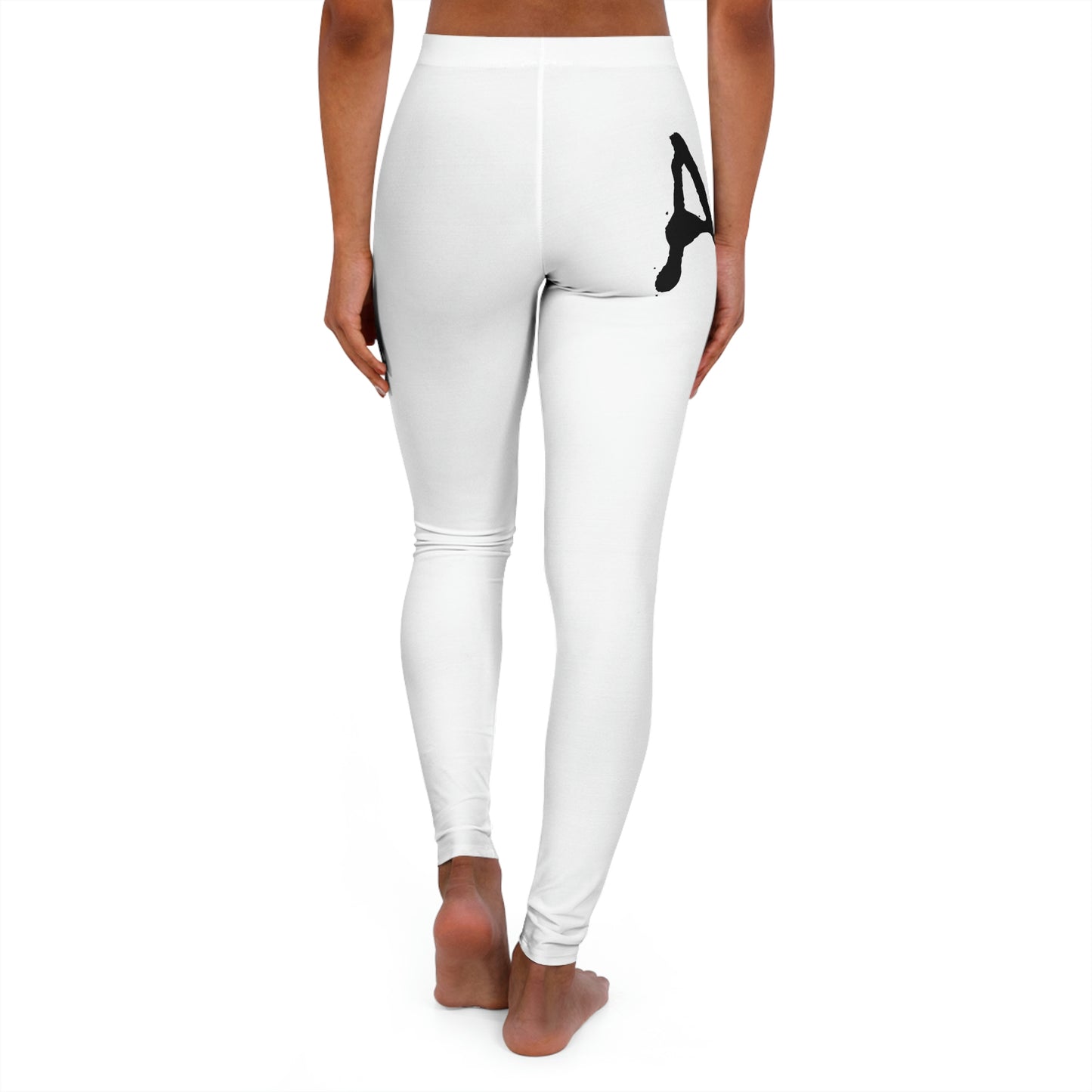 Chiller A Women's White Spandex Leggings