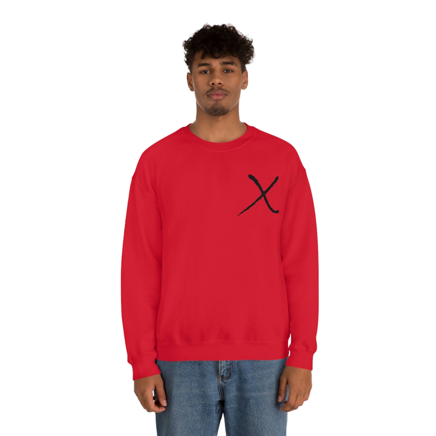 X Mark Unisex Heavy Blend™ Crewneck Sweatshirt