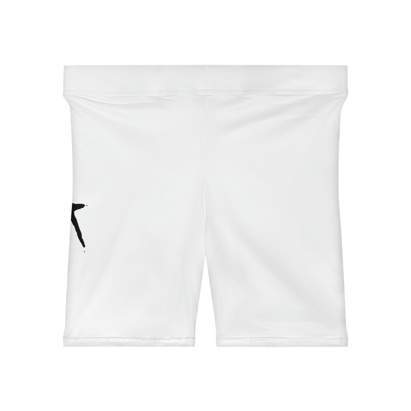 Chiller A Women's White Biker Shorts