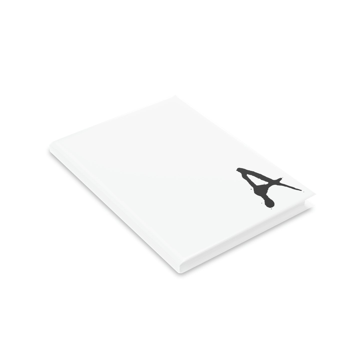 Chiller A White Hardcover Notebook with Puffy Covers