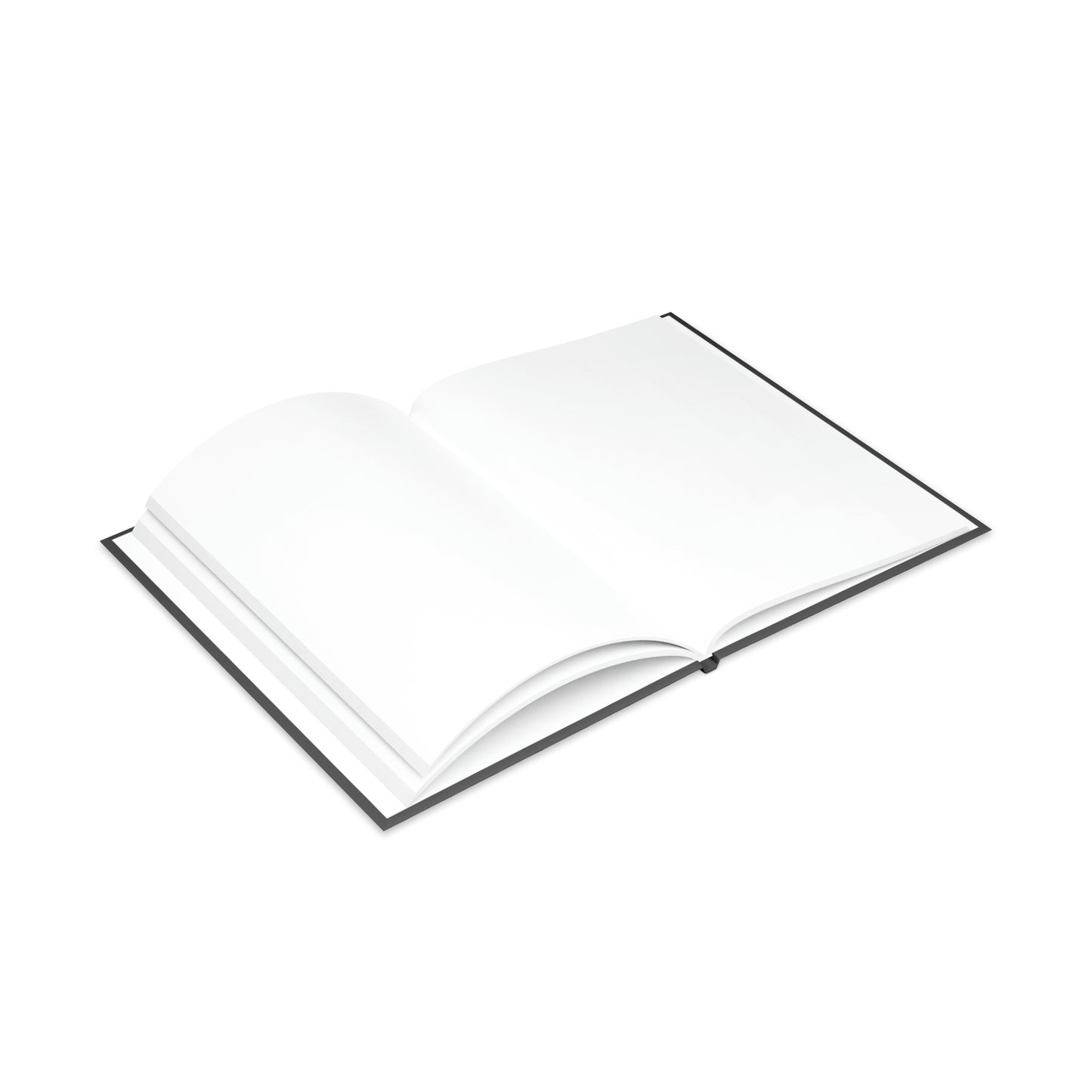 Chiller A Black Hardcover Notebook with Puffy Covers