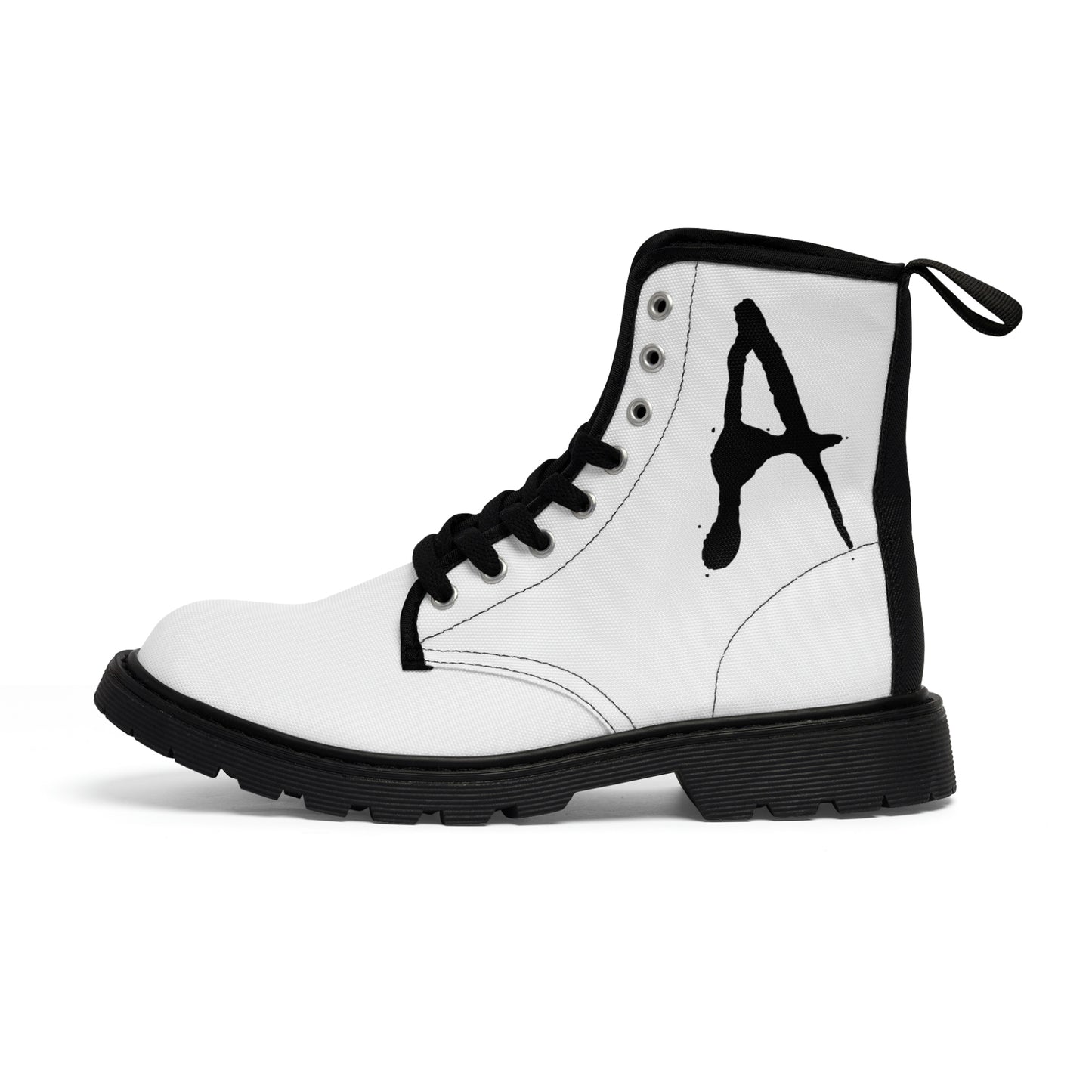 Chiller A Men's White Canvas Boots