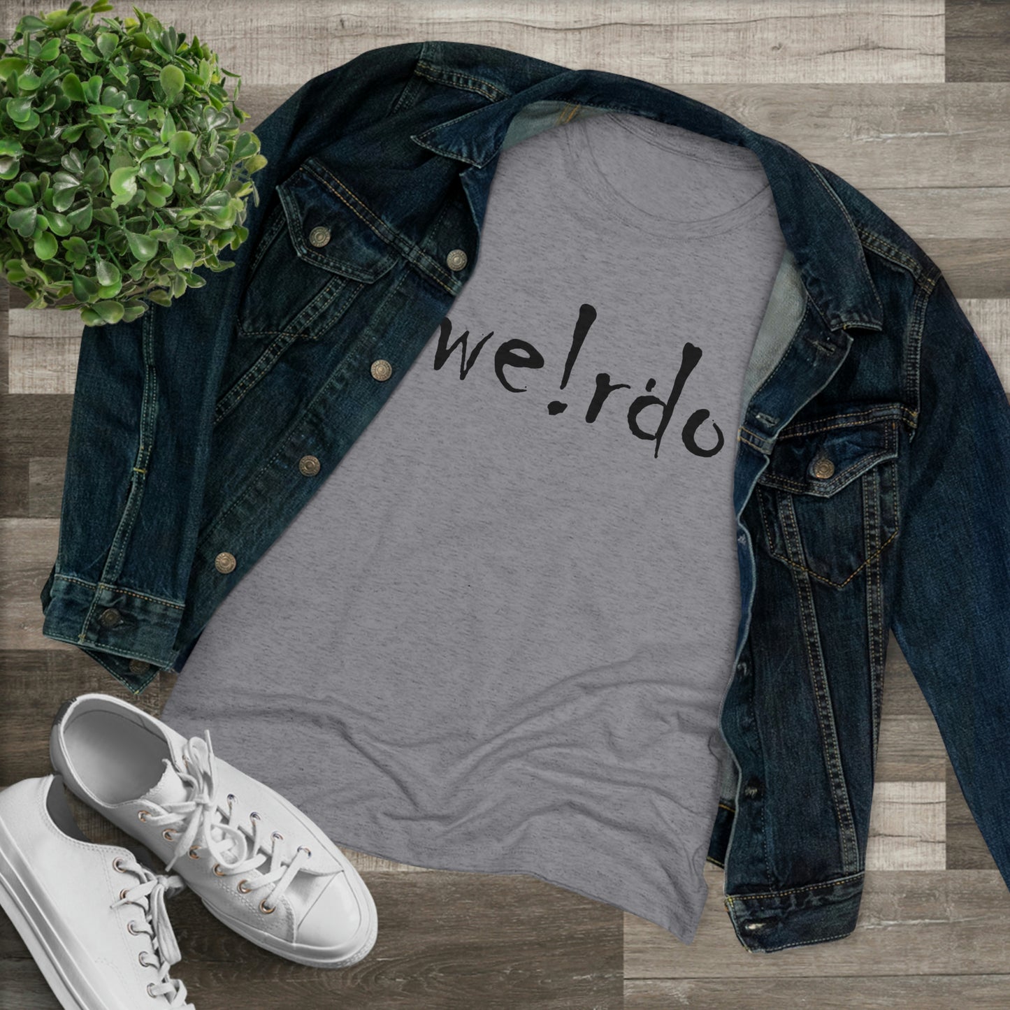 We!rdo Women's Triblend Tee