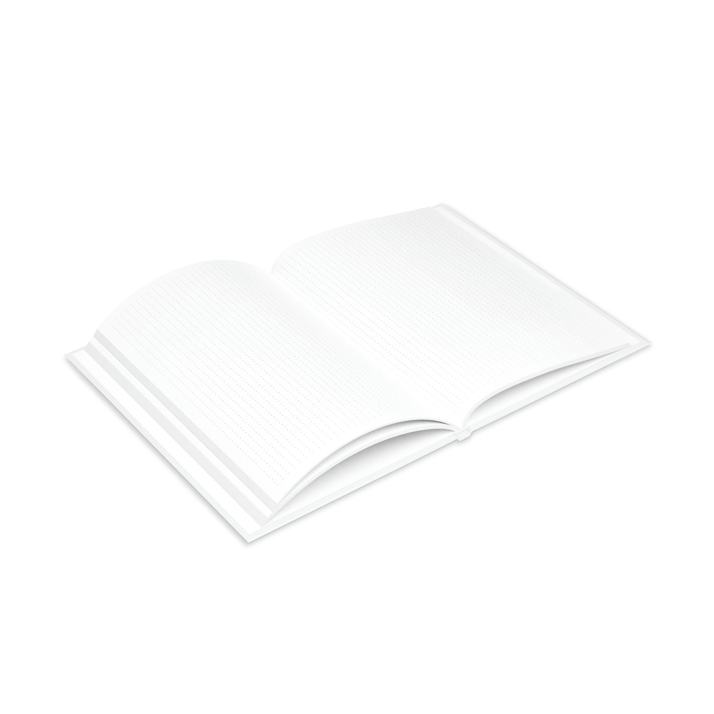 Chiller A White Hardcover Notebook with Puffy Covers