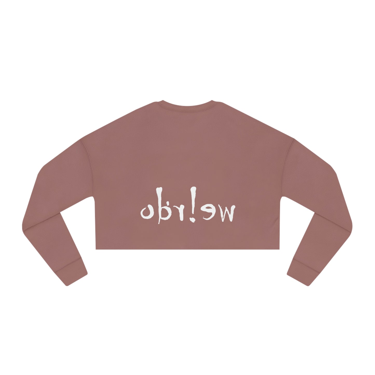 We!rdo Women's Cropped Sweatshirt