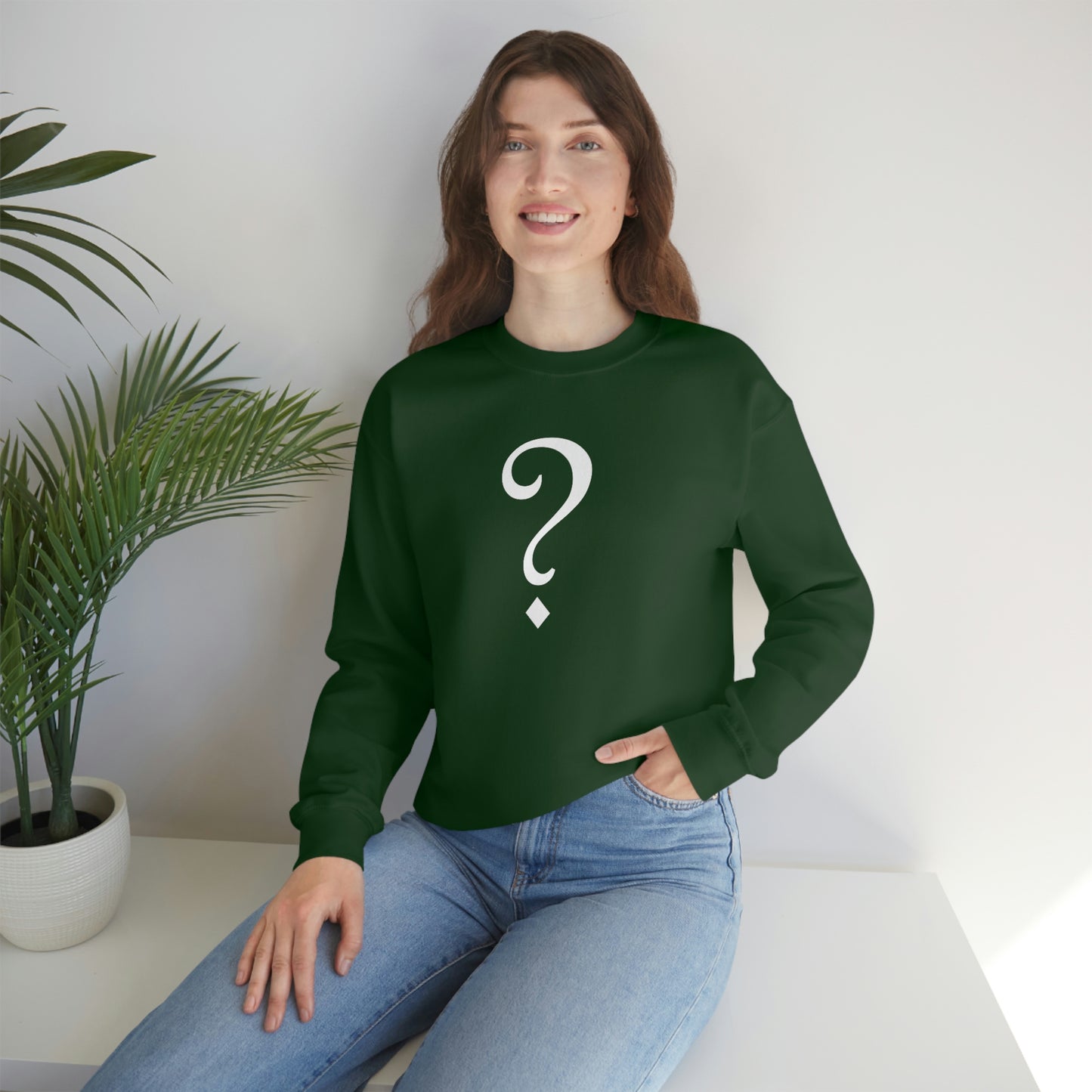 French Question Unisex Heavy Blend™ Crewneck Sweatshirt