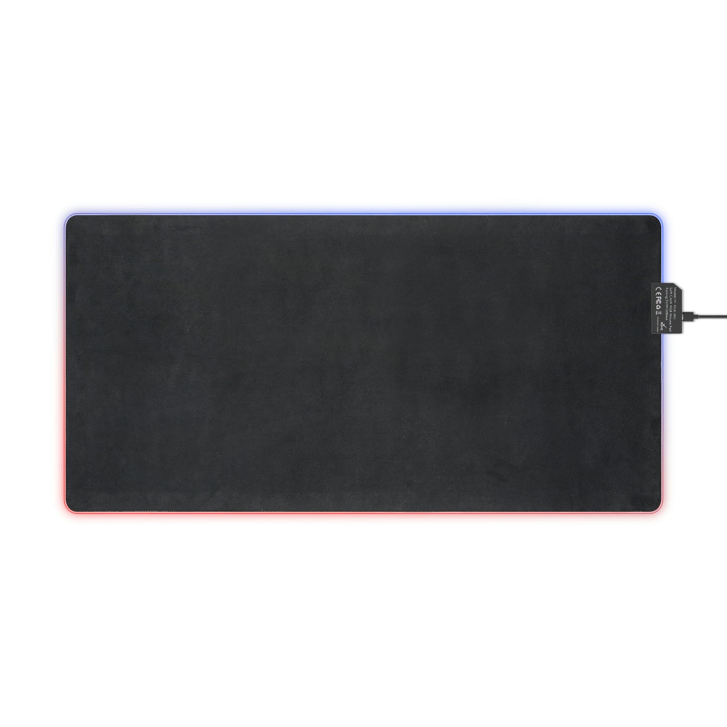 Chiller A Black LED Gaming Mouse Pad