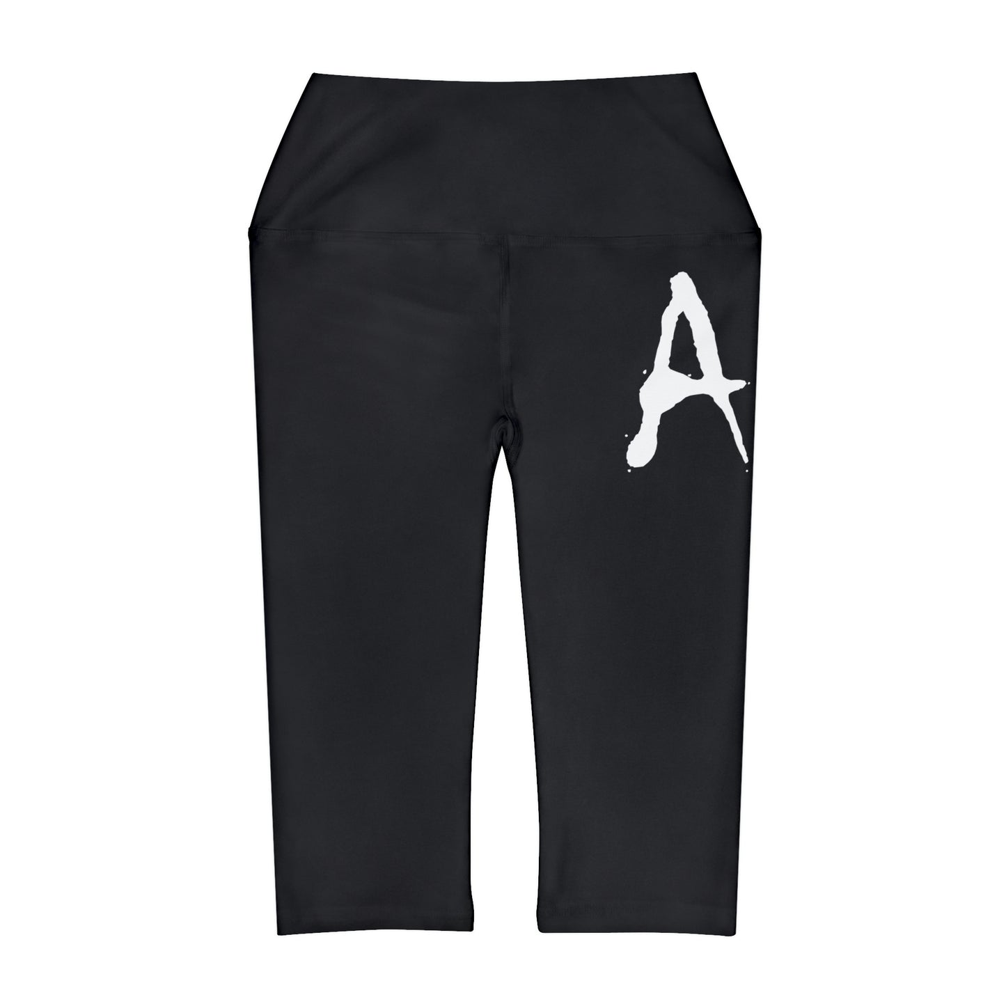 Chiller A Black Yoga Capri Leggings