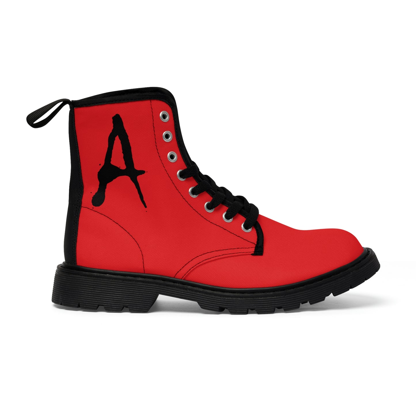 Chiller A Men's Red Canvas Boots