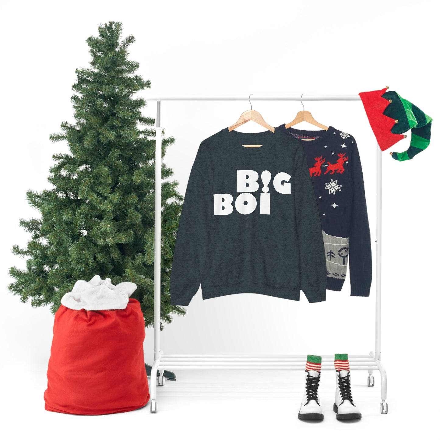 B!G BOI Unisex Heavy Blend™ Crewneck Sweatshirt