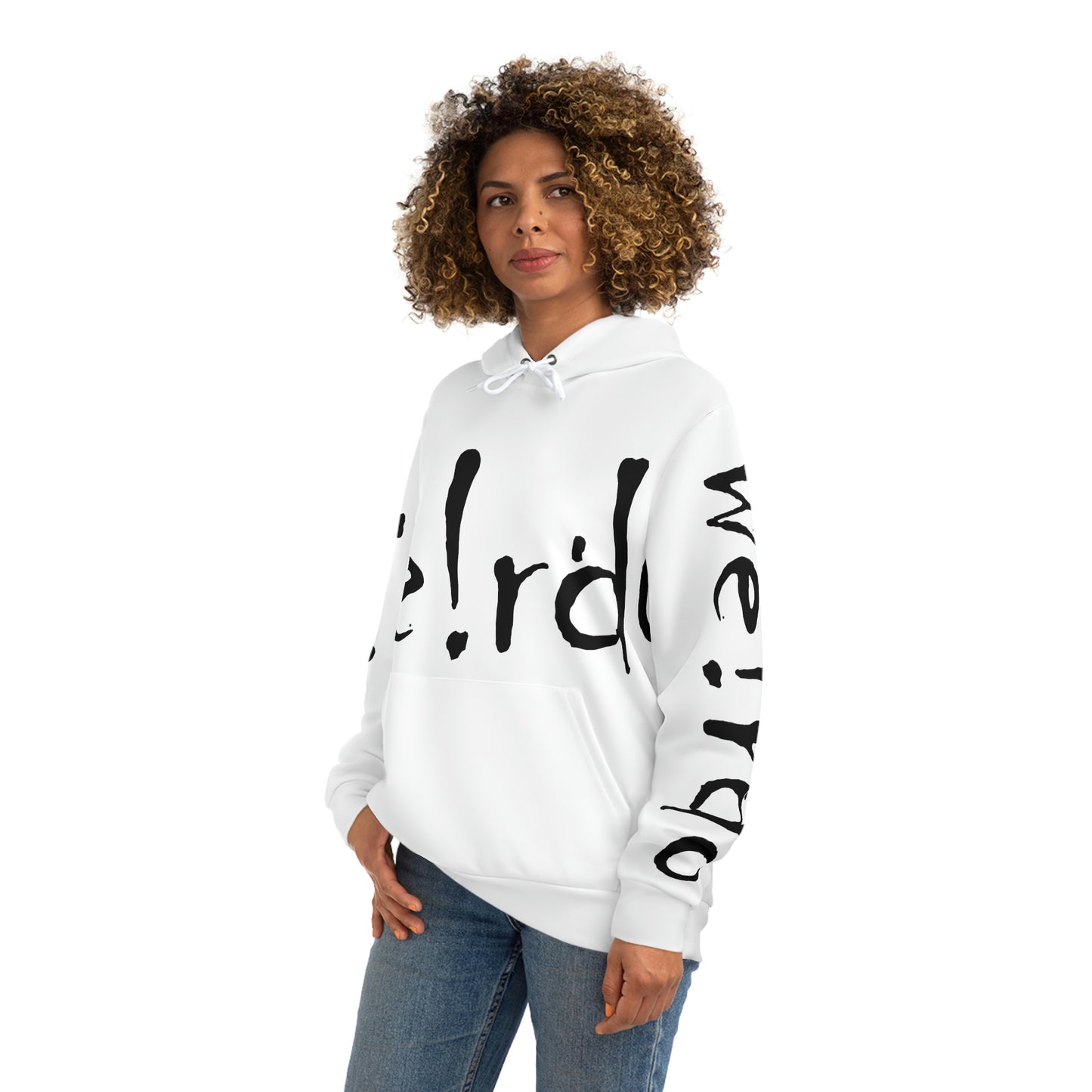 We!rdo White AOP Fashion Hoodie