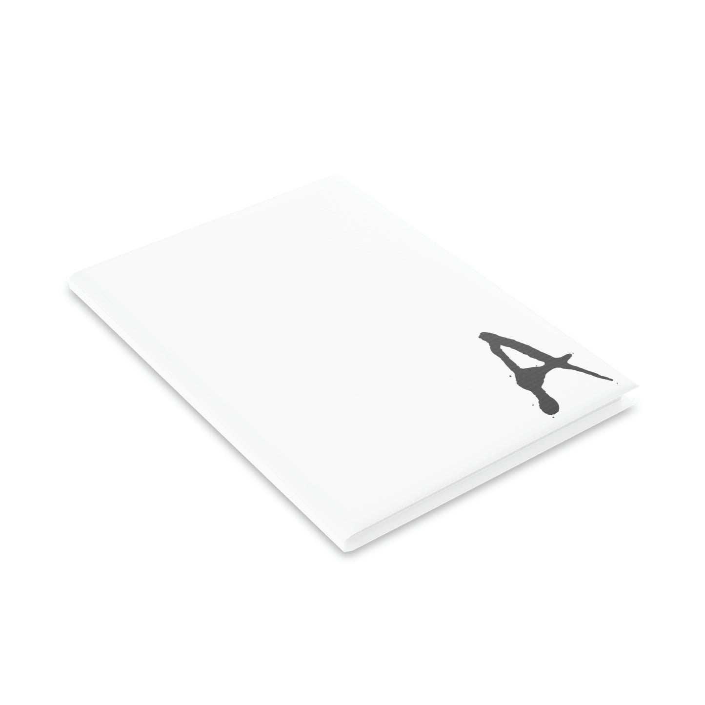 Chiller A White Hardcover Notebook with Puffy Covers