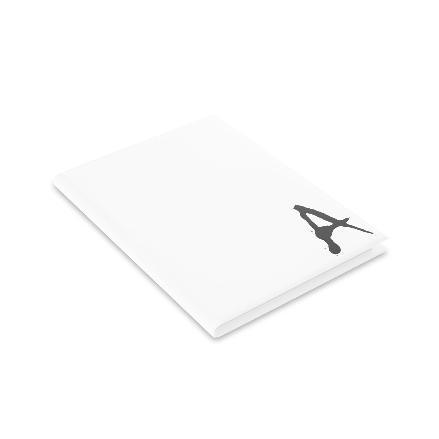 Chiller A White Hardcover Notebook with Puffy Covers