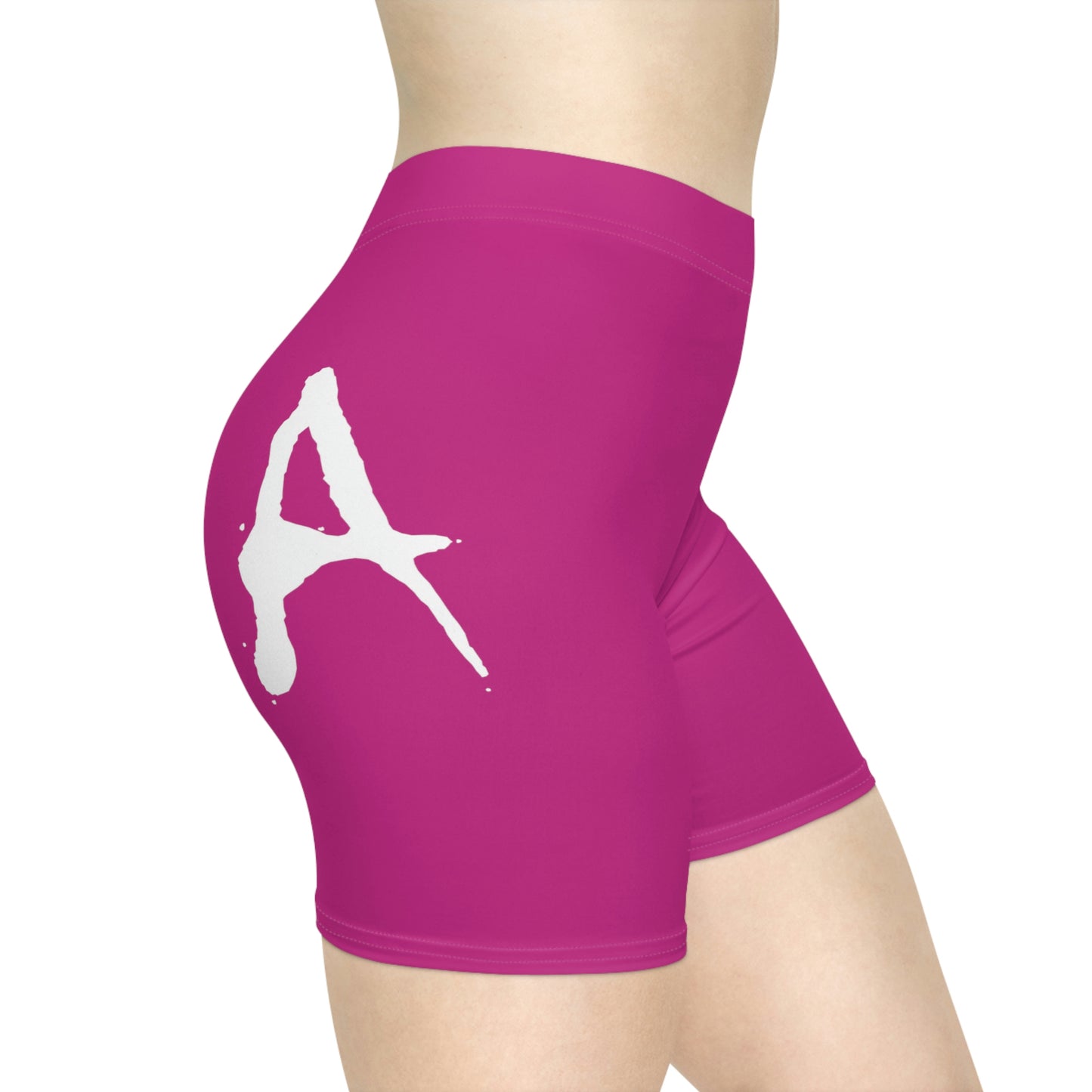 Chiller A Women's Pink Biker Shorts