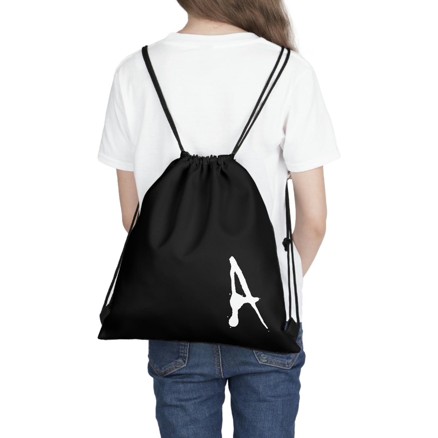 Chiller A Black Outdoor Drawstring Bag