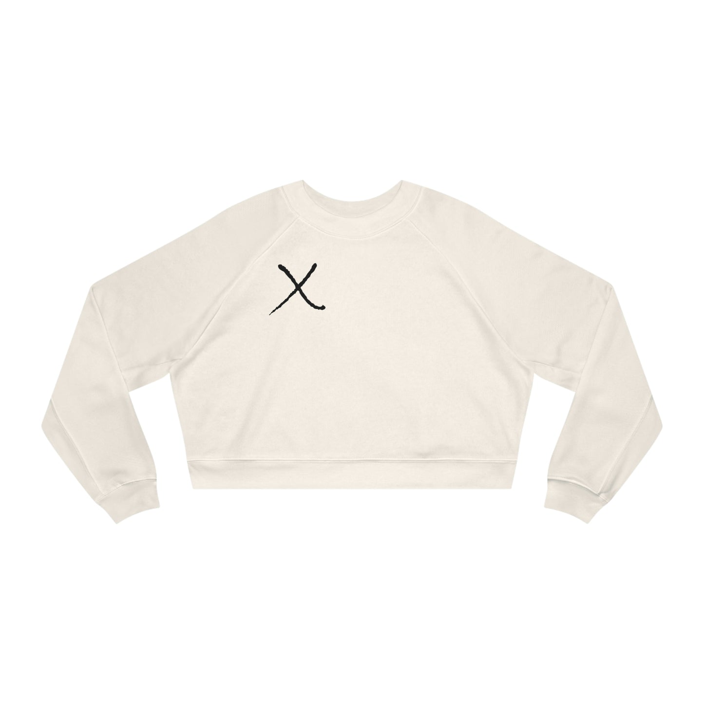 X Mark Women's Cropped Fleece Pullover