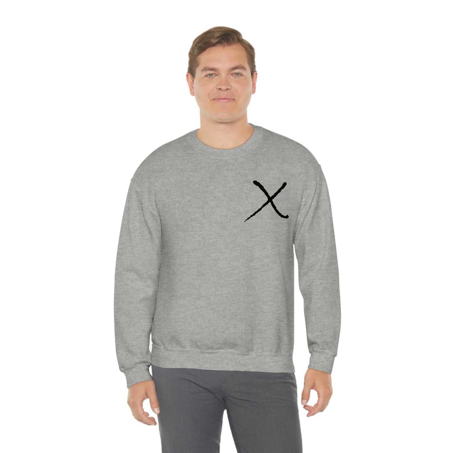 X Mark Unisex Heavy Blend™ Crewneck Sweatshirt