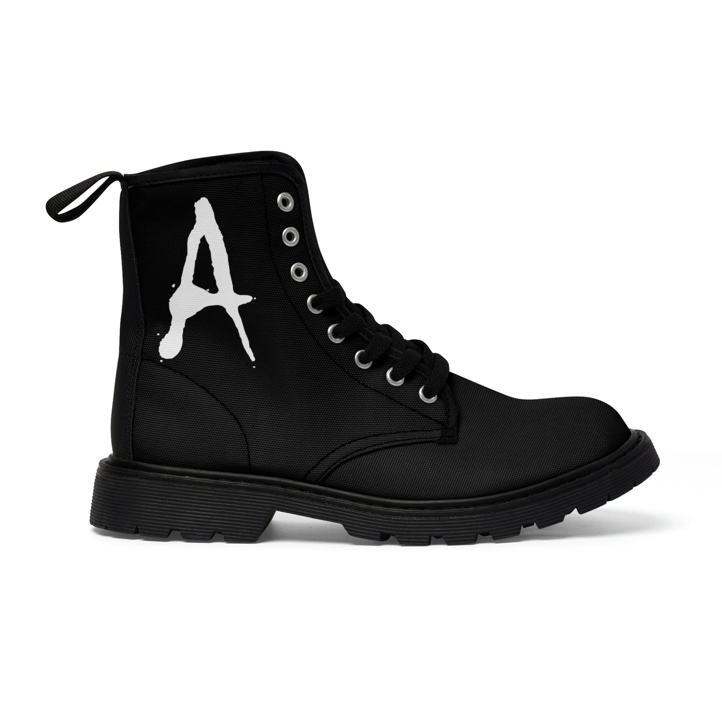 Chiller A Men's Black Canvas Boots