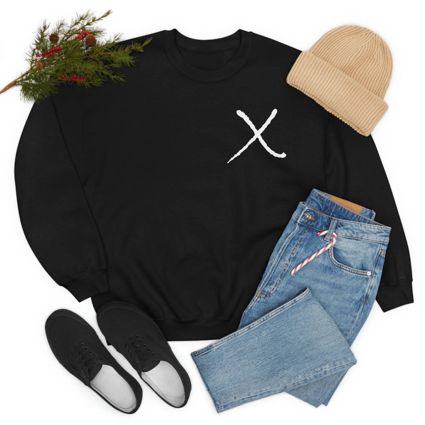 X Mark Unisex Heavy Blend™ Crewneck Sweatshirt