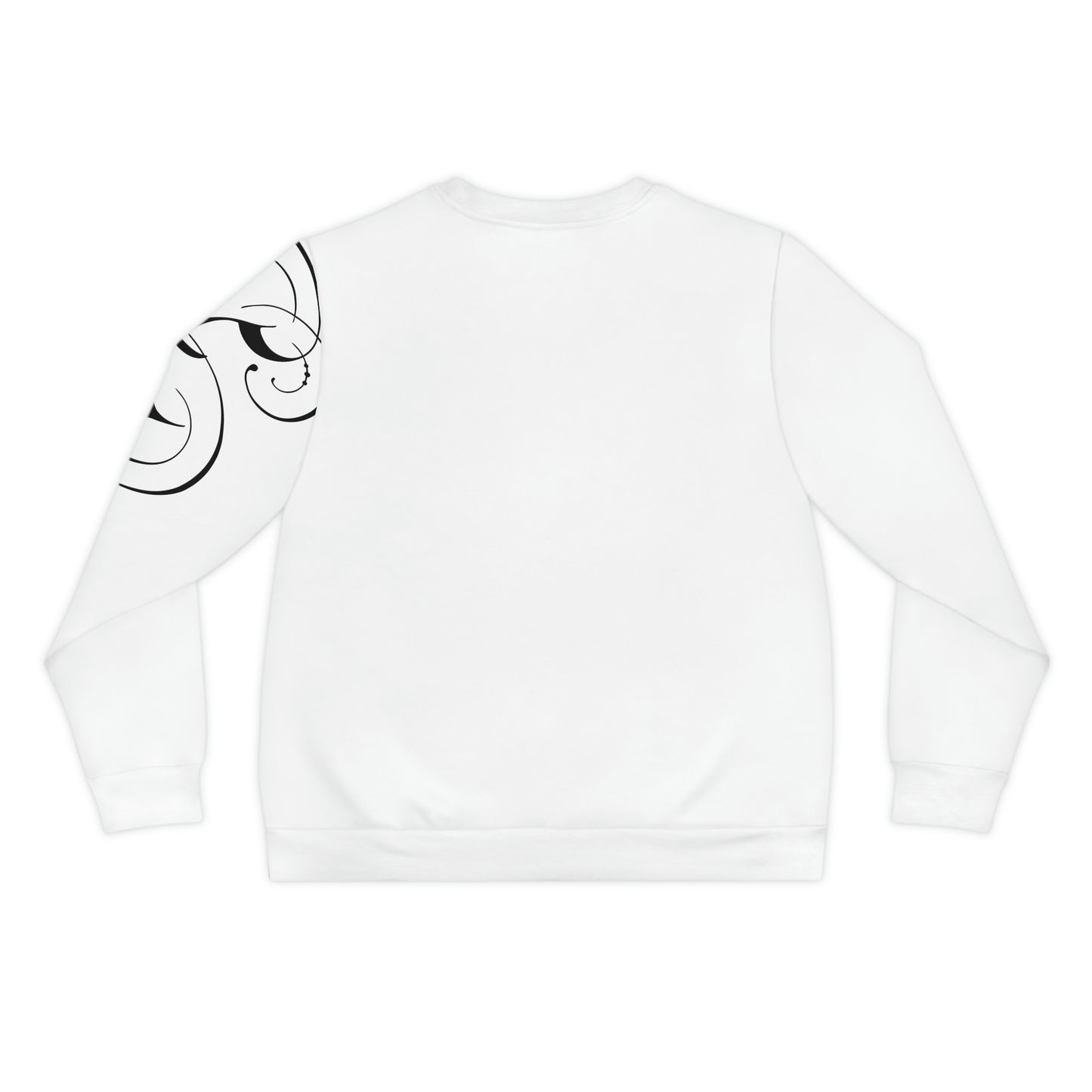 X Wave White Lightweight Sweatshirt (AOP)