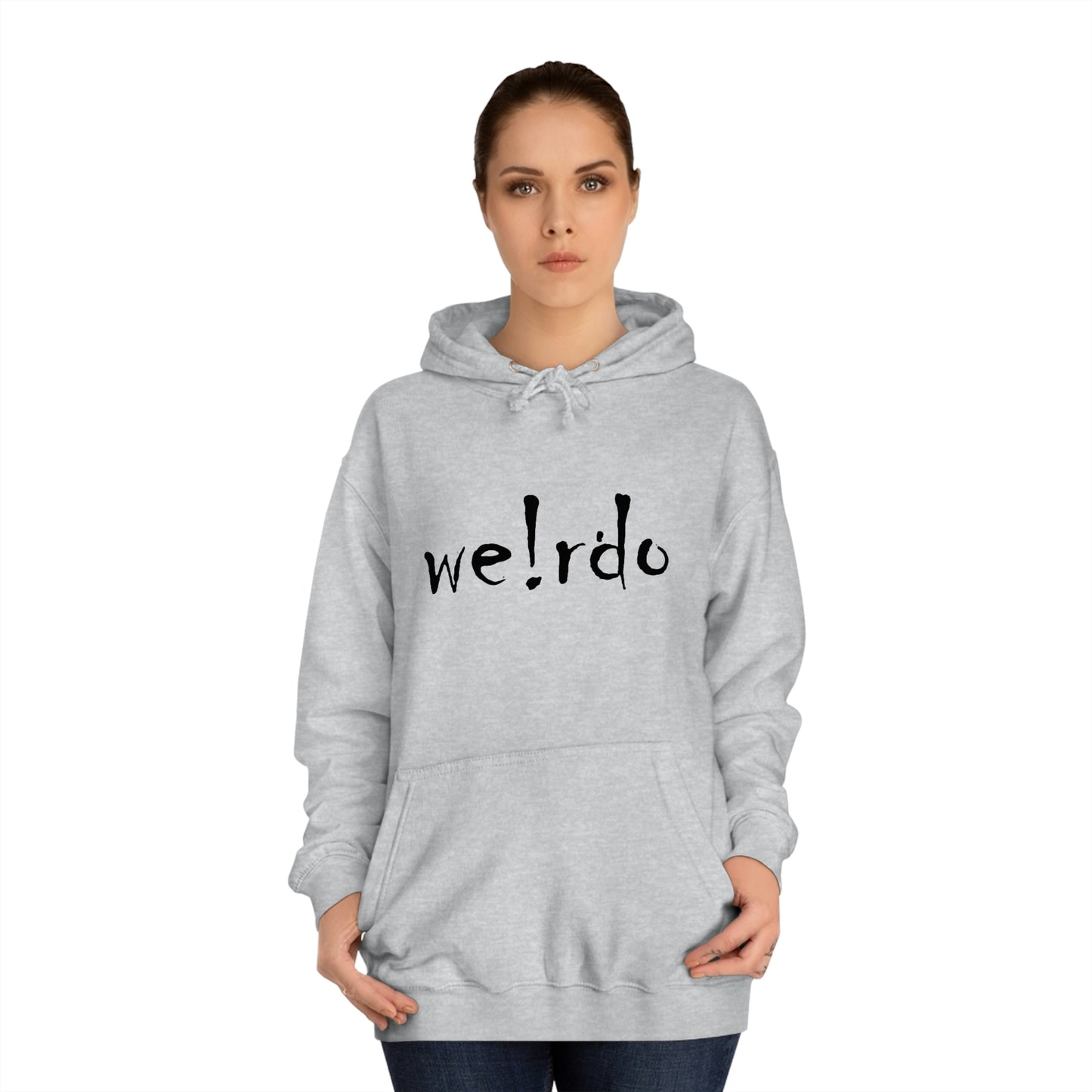 We!rdo Unisex College Hoodie