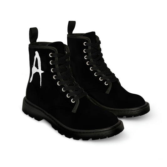 Chiller A Men's Black Canvas Boots