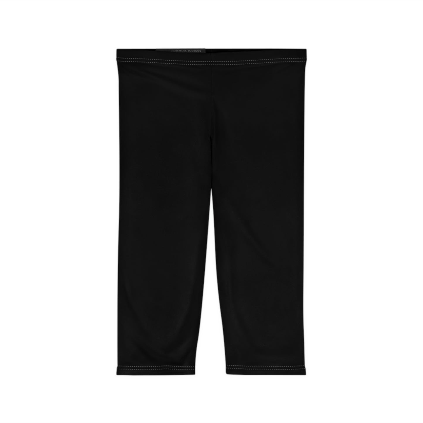 Chiller A Women’s Black Capri Leggings (AOP)