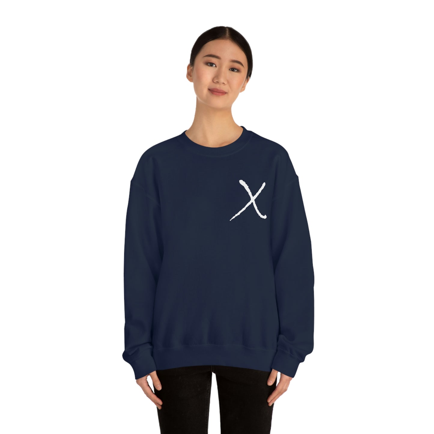 X Mark Unisex Heavy Blend™ Crewneck Sweatshirt