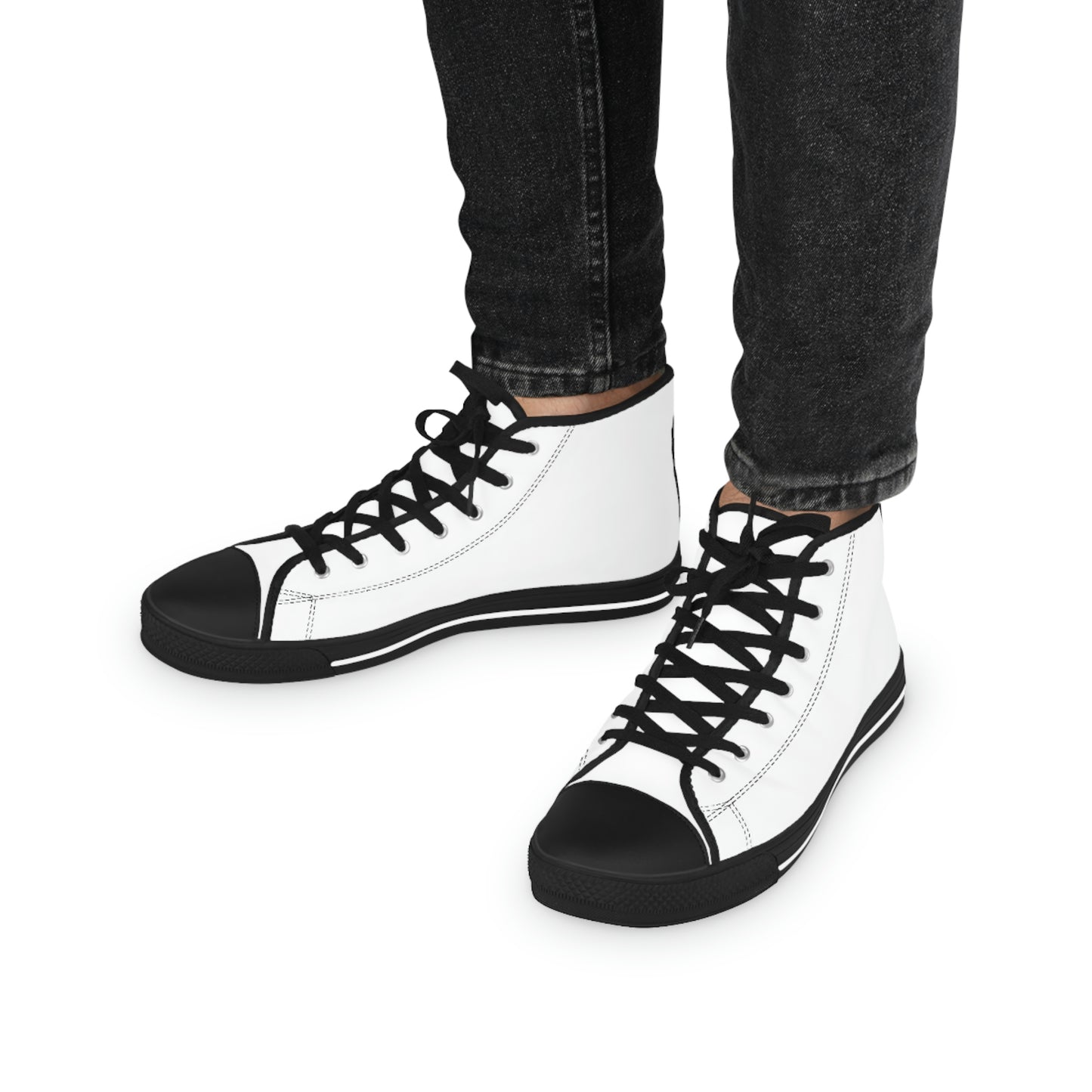 Chiller A Men's White High Top Sneakers