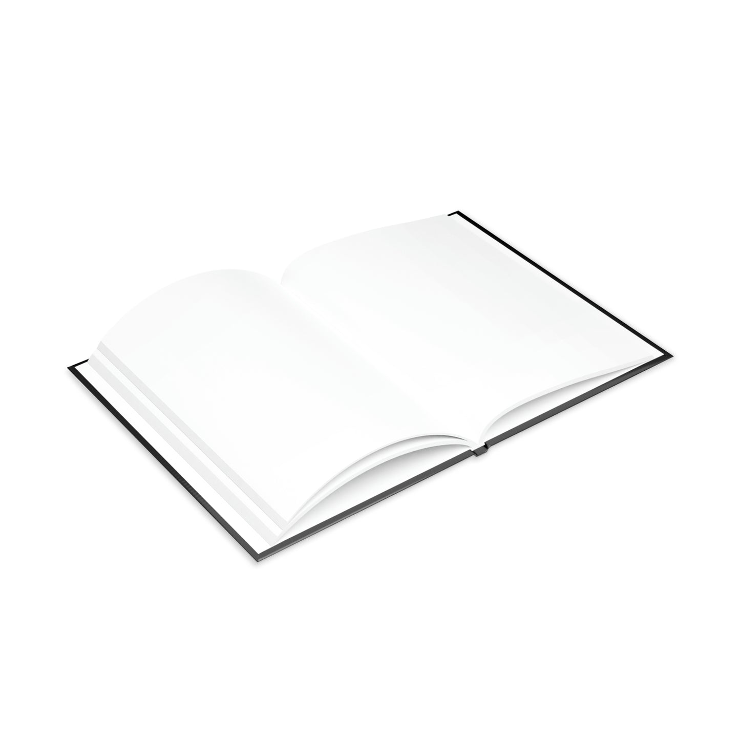 Chiller A Black Hardcover Notebook with Puffy Covers