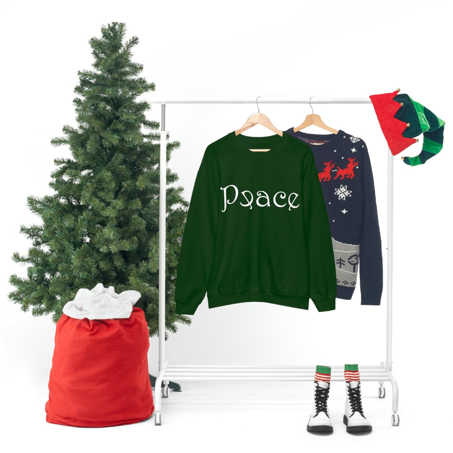 Peace Unisex Heavy Blend™ Crewneck Sweatshirt