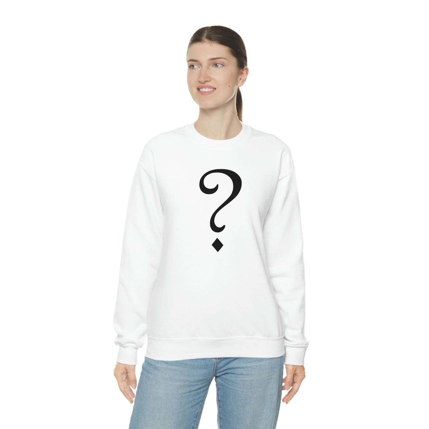 French Question Unisex Heavy Blend™ Crewneck Sweatshirt