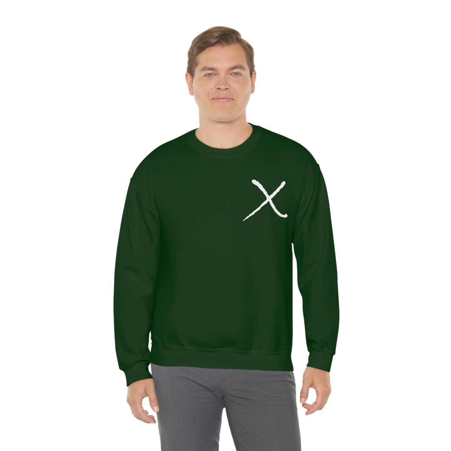 X Mark Unisex Heavy Blend™ Crewneck Sweatshirt