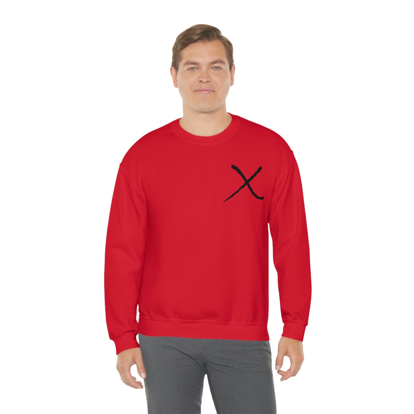 X Mark Unisex Heavy Blend™ Crewneck Sweatshirt