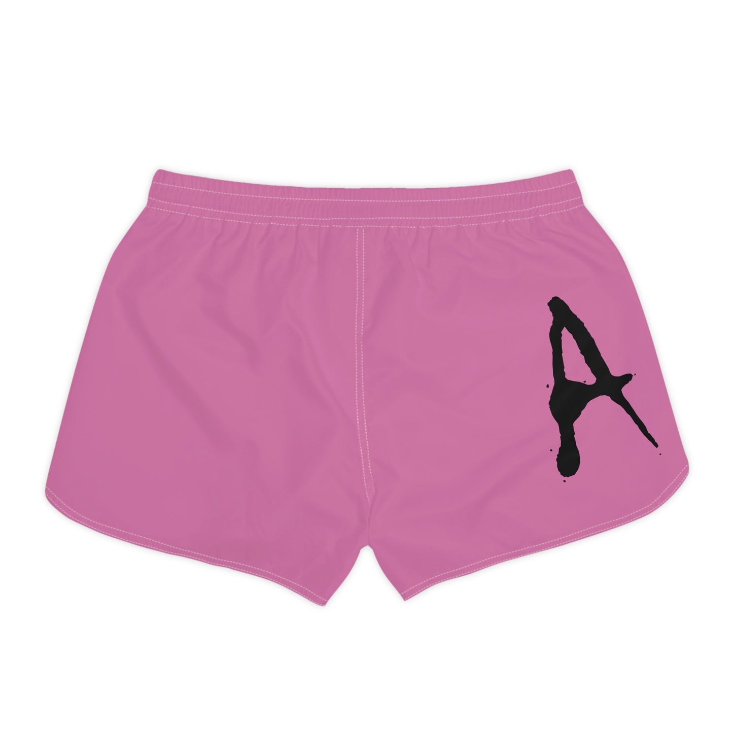 Chiller A Women's Light Pink Casual Shorts (AOP)