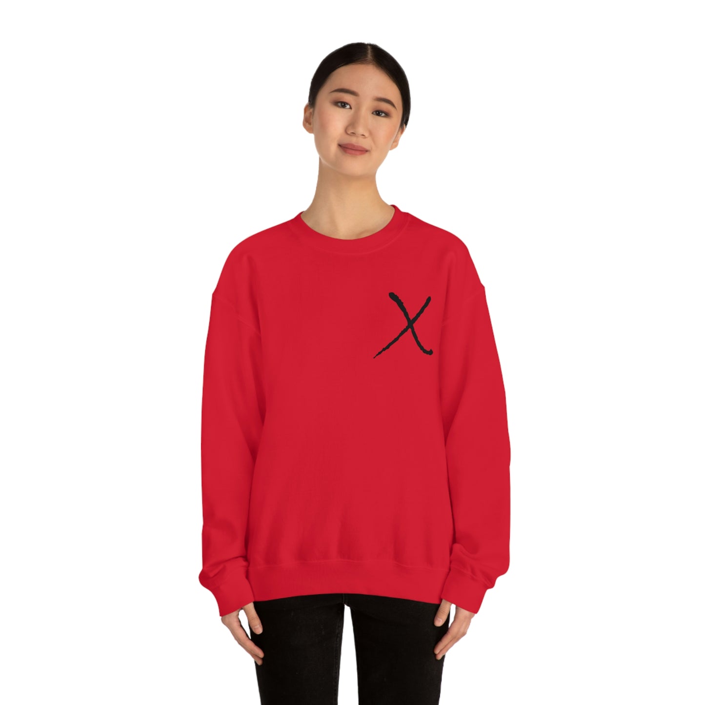 X Mark Unisex Heavy Blend™ Crewneck Sweatshirt